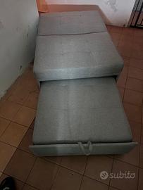 Pouff letto singolo