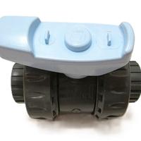 Valvola a sfera manuale PVC incollaggio FIP nuova