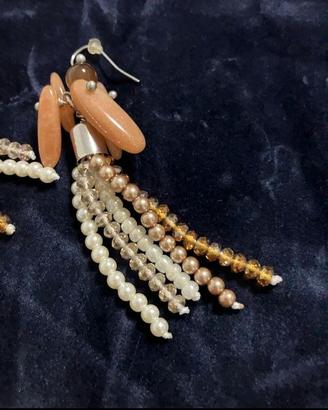 Ottaviani-orecchini con pietre e perline 