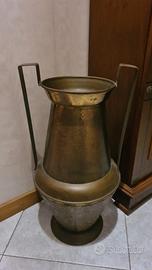 Portaombrelli in ottone - Vintage da restaurare