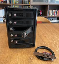 Box per Hd da 5 slot eSata