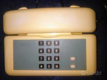 Telefono Sirio bianco desing Giugiaro