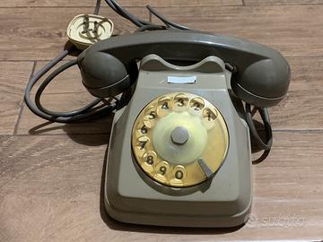 Telefono a disco vintage FS SIP F63 anni70 d’epoca