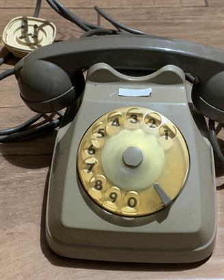 Telefono a disco vintage FS SIP F63 anni70 d’epoca