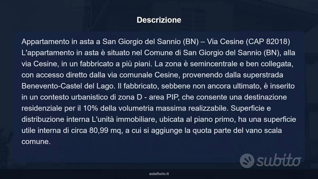 Appartamento – San Giorgio del Sannio, Ginestra, Benevento - Vista 5