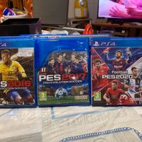 PES 2016/17 e 2020 PS4