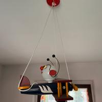 Lampadario a forma di aereo