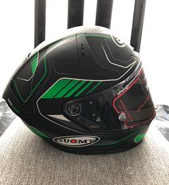 Casco integrale Matt-Green SUOMY SR-GP taglia S
