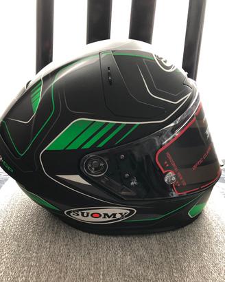 Casco integrale Matt-Green SUOMY SR-GP taglia S