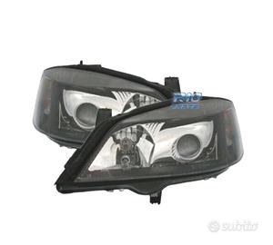 FARI OPEL ASTRA G 97-04 LENTE ABBAGLIO FONDO NERO
