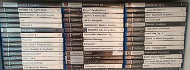 Lotto giochi PS2 (42 giochi) + PlayStation e acces
