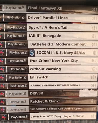 Lotto giochi PS2 (42 giochi) + PlayStation e acces