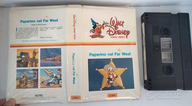Videocassetta Paperino Nel Far West Video2000 1983