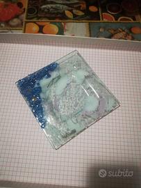 2 Posacenere vetro di murano