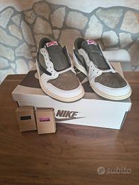 Jordan 1 Retro Low OG SP Medium Olive x Travis Sco