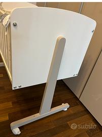 Lettino/culla in legno da usare dalla nascita