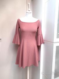 Blusa con maniche a pipistrello Rosa Antico