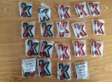 19 Portachiavi Kinder Moschettone Pubblicitario