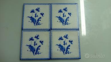 LOTTO piastrelle decorate a mano