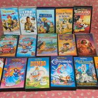 Lotto VHS Walt Disney classici e altre