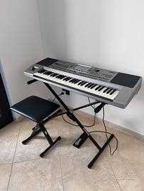 Tastiera Korg Pa80+stand+pedale+sgabello