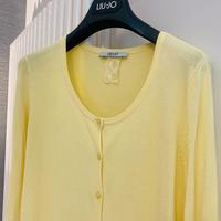 Cardigan giallo liujo