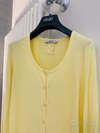 Cardigan giallo liujo