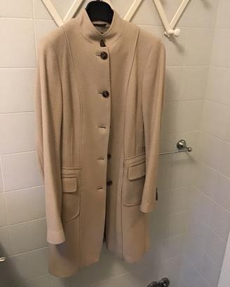 Cappottino beige pura lana