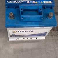 Batteria Varta 12V 52ah usata