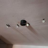 lampadario con punti luce
