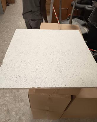 Pannello in fibra 60per60 per controsoffitto