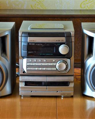 Hi-fi AIWA stereo Fm doppia Cassetta triplo CD