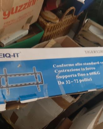 Staffa supporto da muro per tv