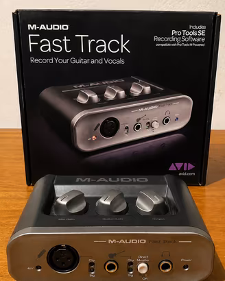 M-Audio Fast Track USB MKII – Scheda Audio USB