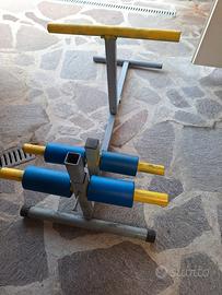 sissy squat e panca romana 