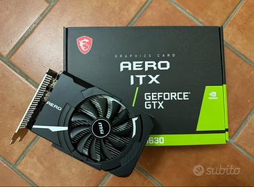 Scheda Video MSI GeForce GTX 1630 4GB GDDR6