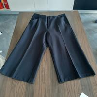 Pantalone nero Stradivarius a palazzo tg. 46