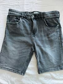 Pantaloncini jeans da uomo Bershka 48-50