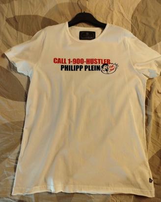 t-shirt uomo marca philipp Plein taglia XL 