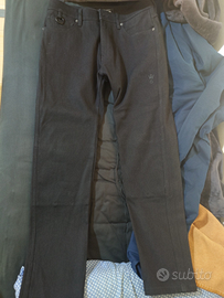 Panda moto pantalone BLACK 02 uomo jeans W32 L32