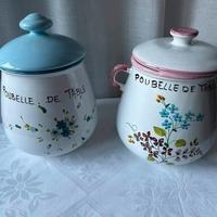 contenitori ceramica ,leggere descrizione