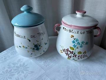 contenitori ceramica ,leggere descrizione