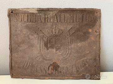 Insegna Societa Reale Mutua di Assicurazioni