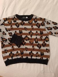 felpe/maglioncini bambina vestibilità 10-12 anni