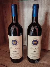 lotto vino sassicaia 2008