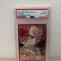 Shanks leader OP-09 PSA10 jap