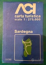 Aci - Carta turistica Sardegna 1979