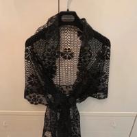 Antico Scialle/ Stola vintage in pizzo