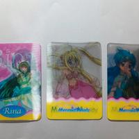 Lotto 3 card Mermaid Melody 2003-2005