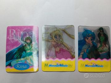 Lotto 3 card Mermaid Melody 2003-2005